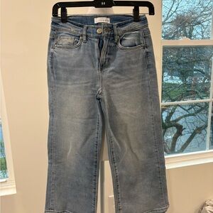 LOFT Medium Blue Wide Leg Jeans